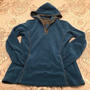 Danskin Teal Blue and Gray Size S/P 4-6 Hoodie